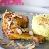 tandoori poulet amandes